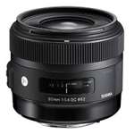 Sigma (301955) 30mm f/1.4 A Series Standard Lens for Nikon DX format DSLRs (NAF) Sigma (301955) 30mm f/1.4 A Series Standard Lens for Nikon DX format DSLRs (NAF)